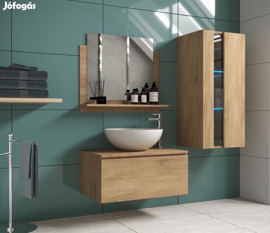 Venezia Alius A34 fürdőszobabútor szett + mosdókagyló + szifon (sonom