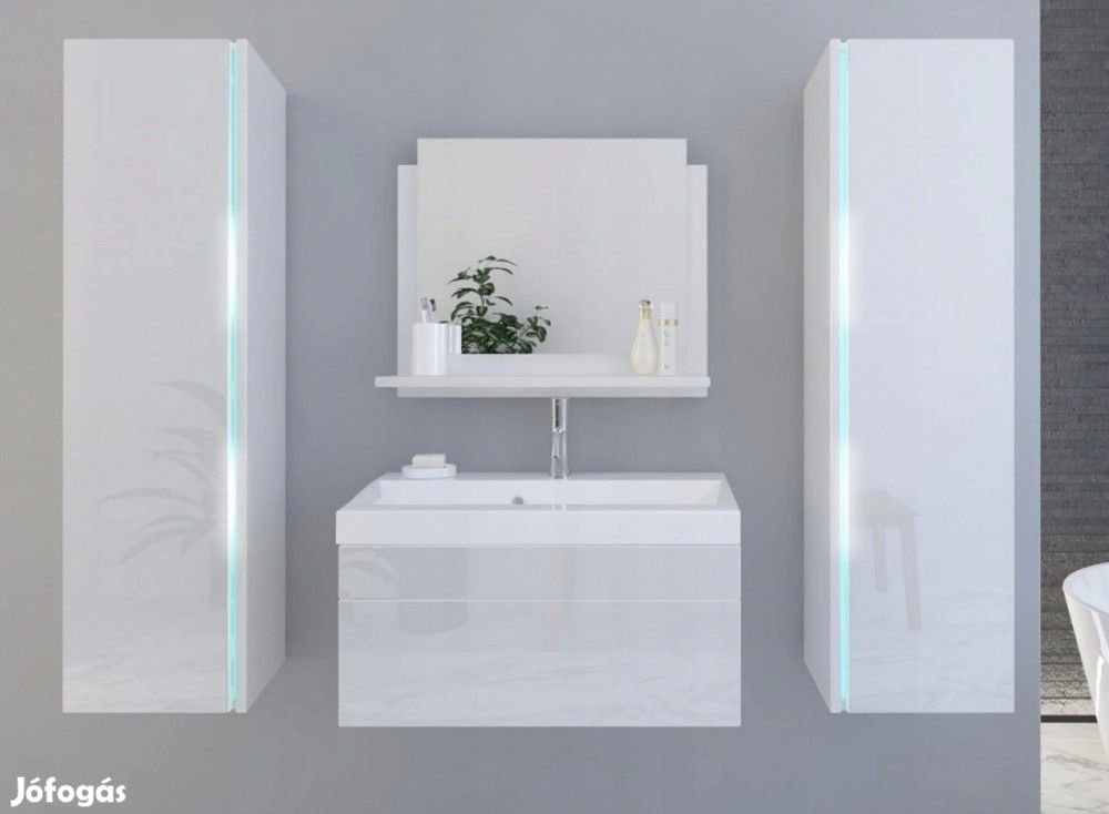 Venezia Dream II. fürdőszobabútor szett + mosdókagyló + szifon (fénye