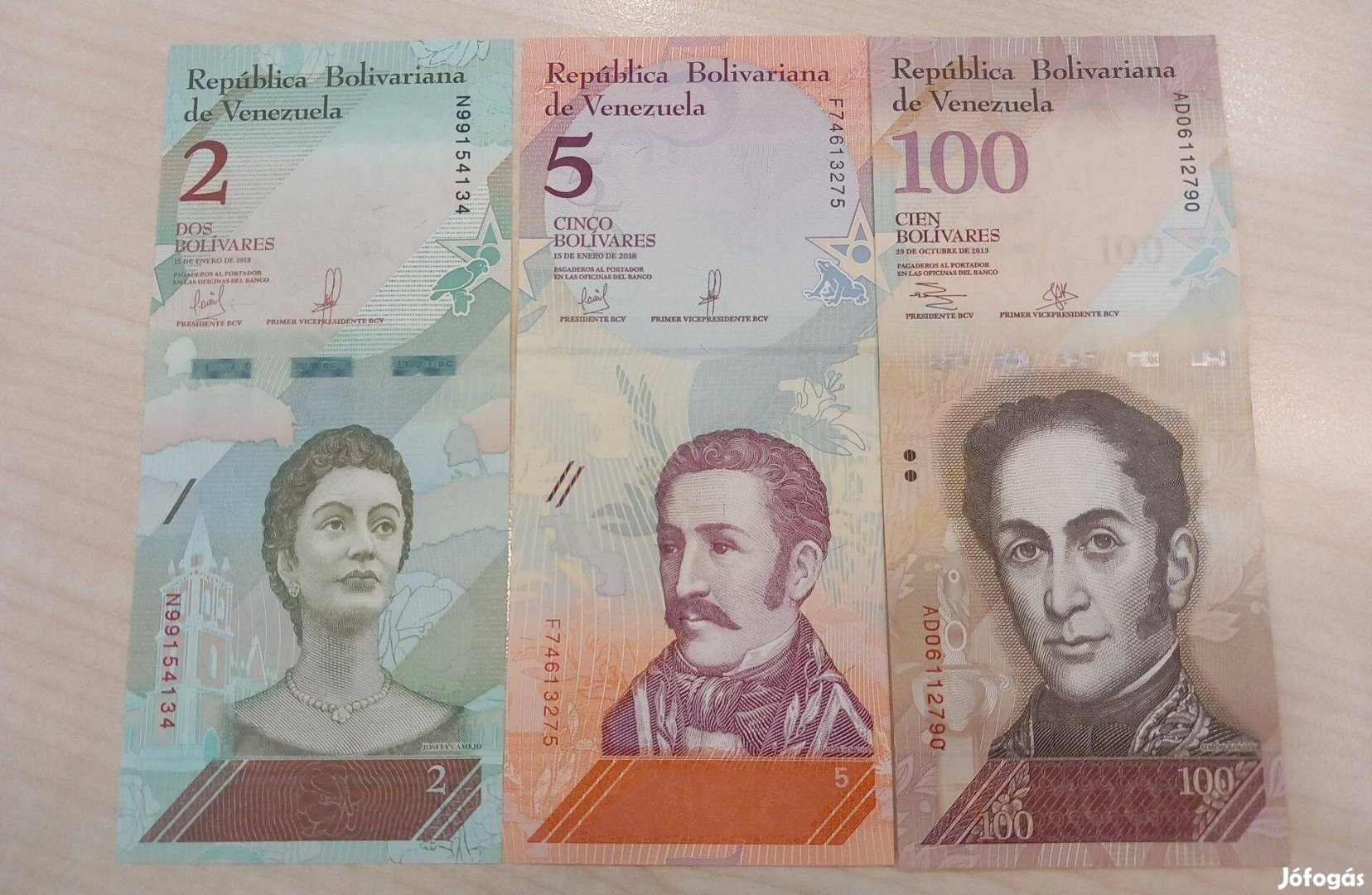 Venezuela bolivaresek UNC