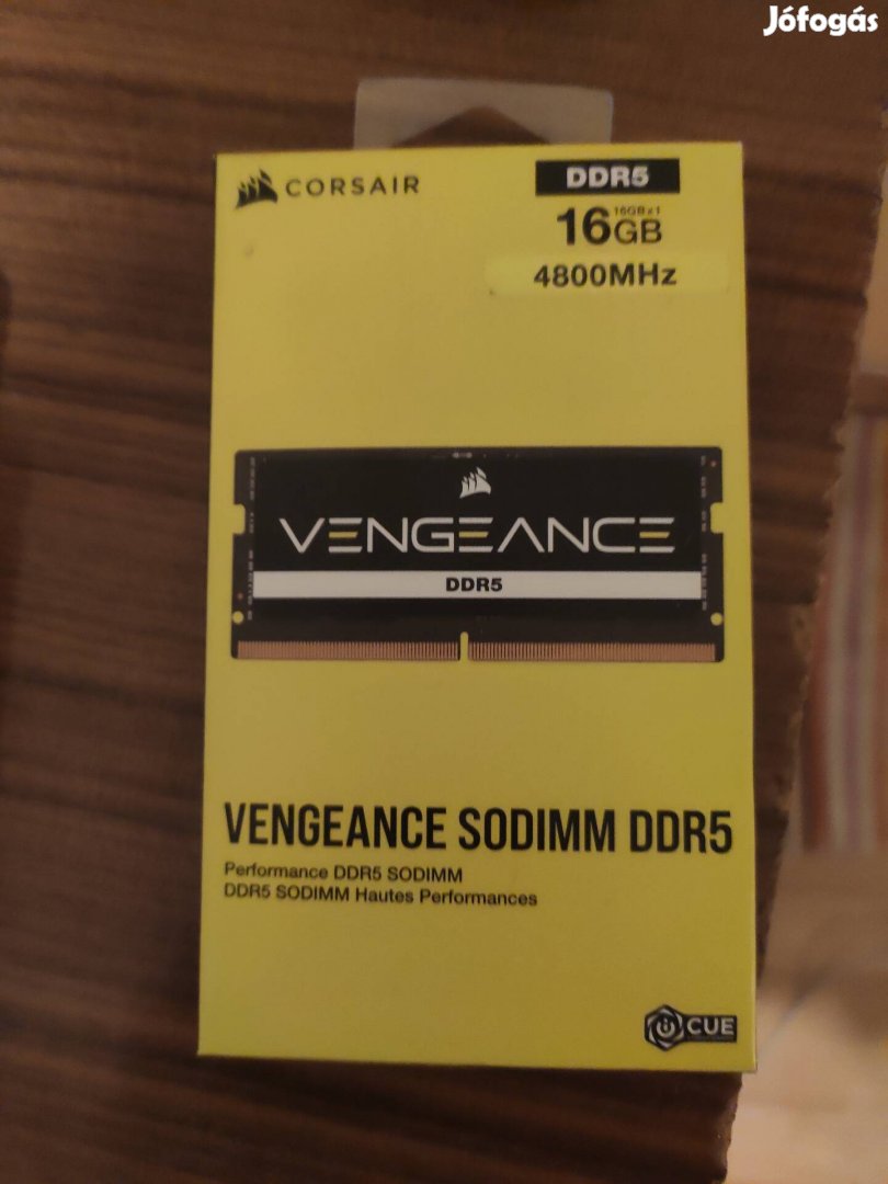 Vengeance DDR5 16GB Ram Laptopokhoz kompatibilis