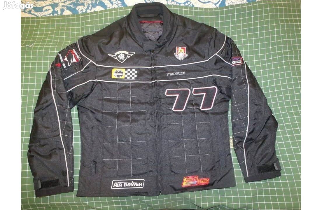Venice 77 új protektorozható motorosdzseki XL motoros dzseki kabát