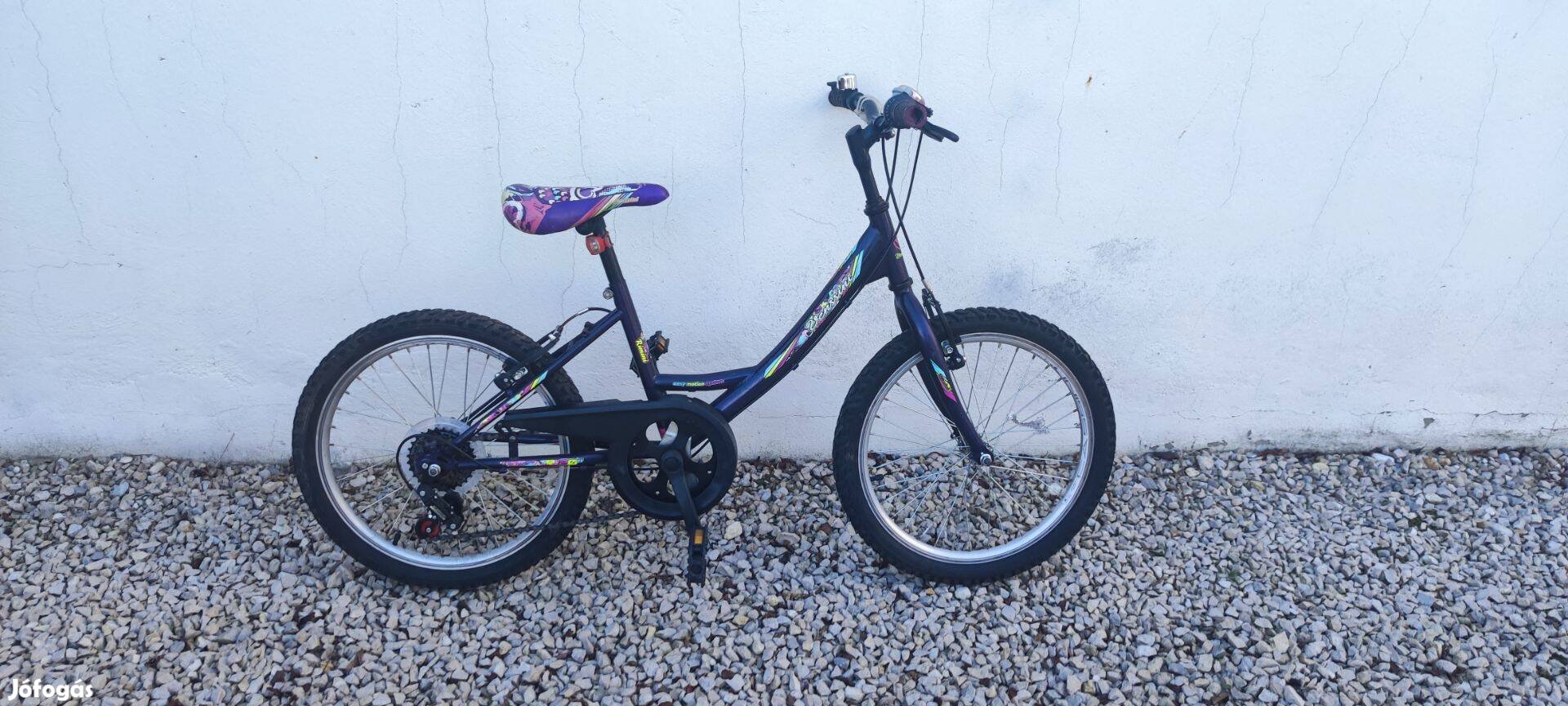 Venissini Rimini 20" sötétlila lány kerékpár