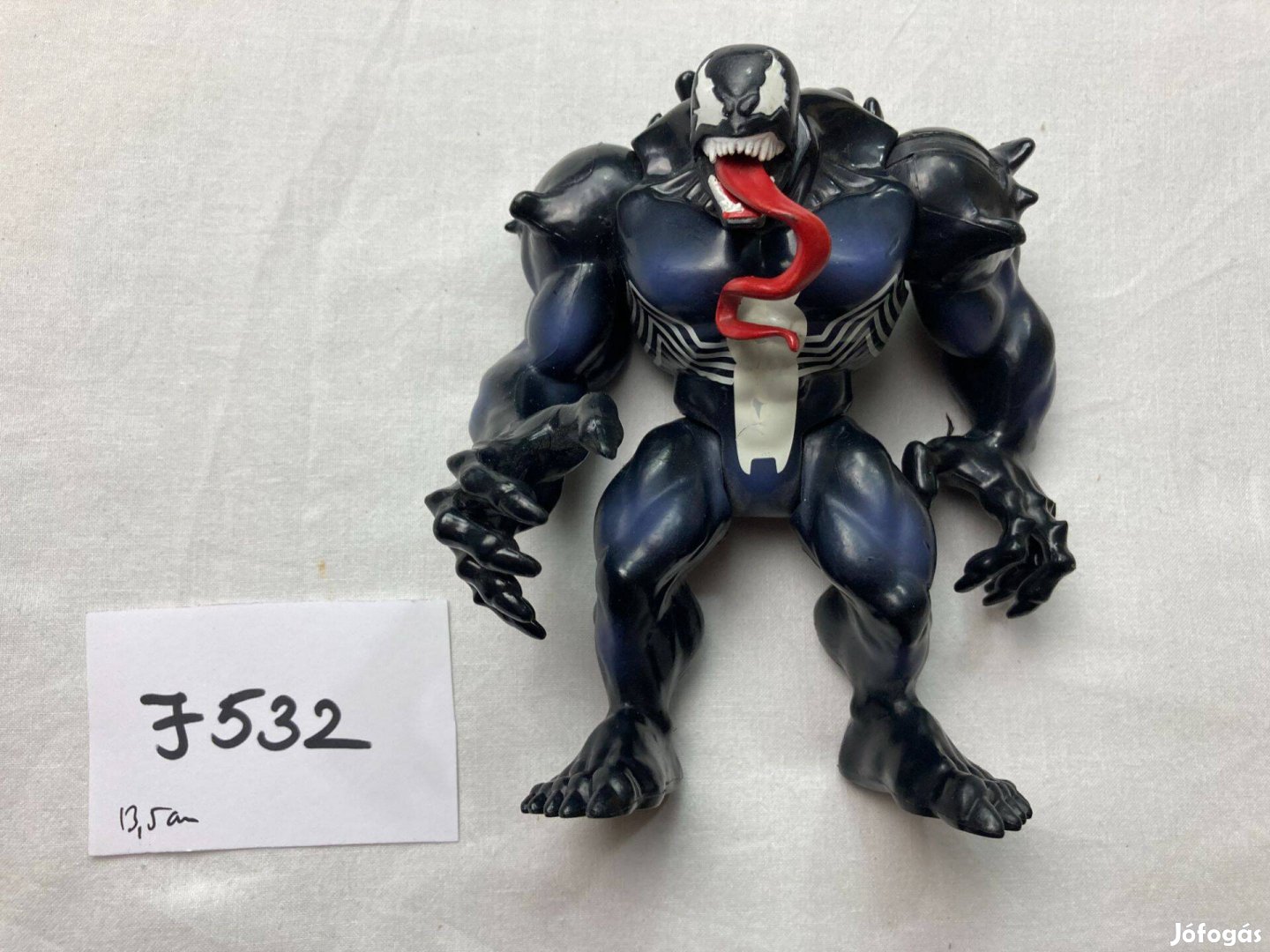 Venom figura, fekete Pókember figura, szuperhős figura J532