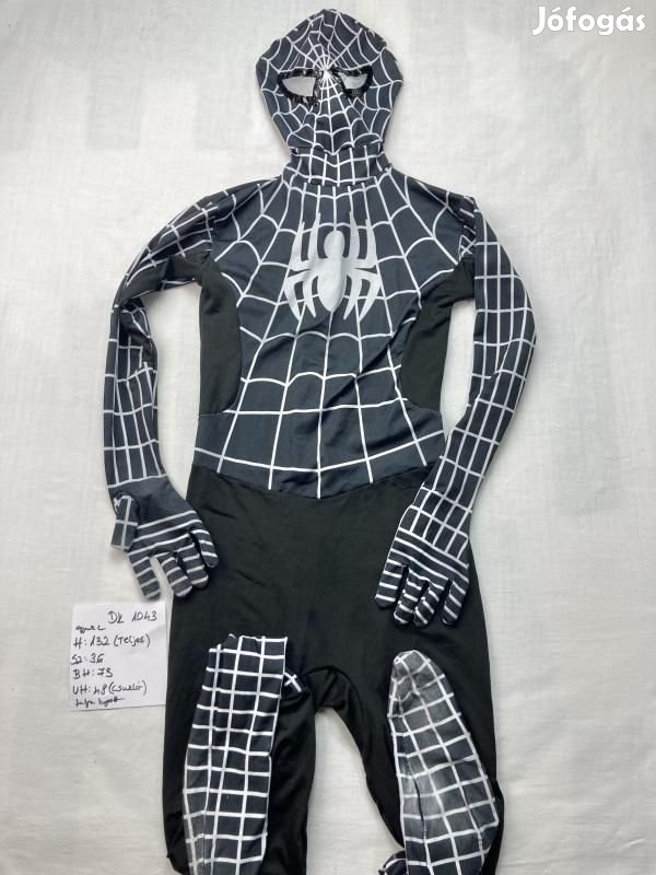 Venom jelmez, fekete Pókember jelmez, szuperhős jelmez DK1043