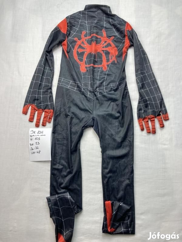 Venom jelmez, fekete Pókember jelmez, szuperhős jelmez DK826