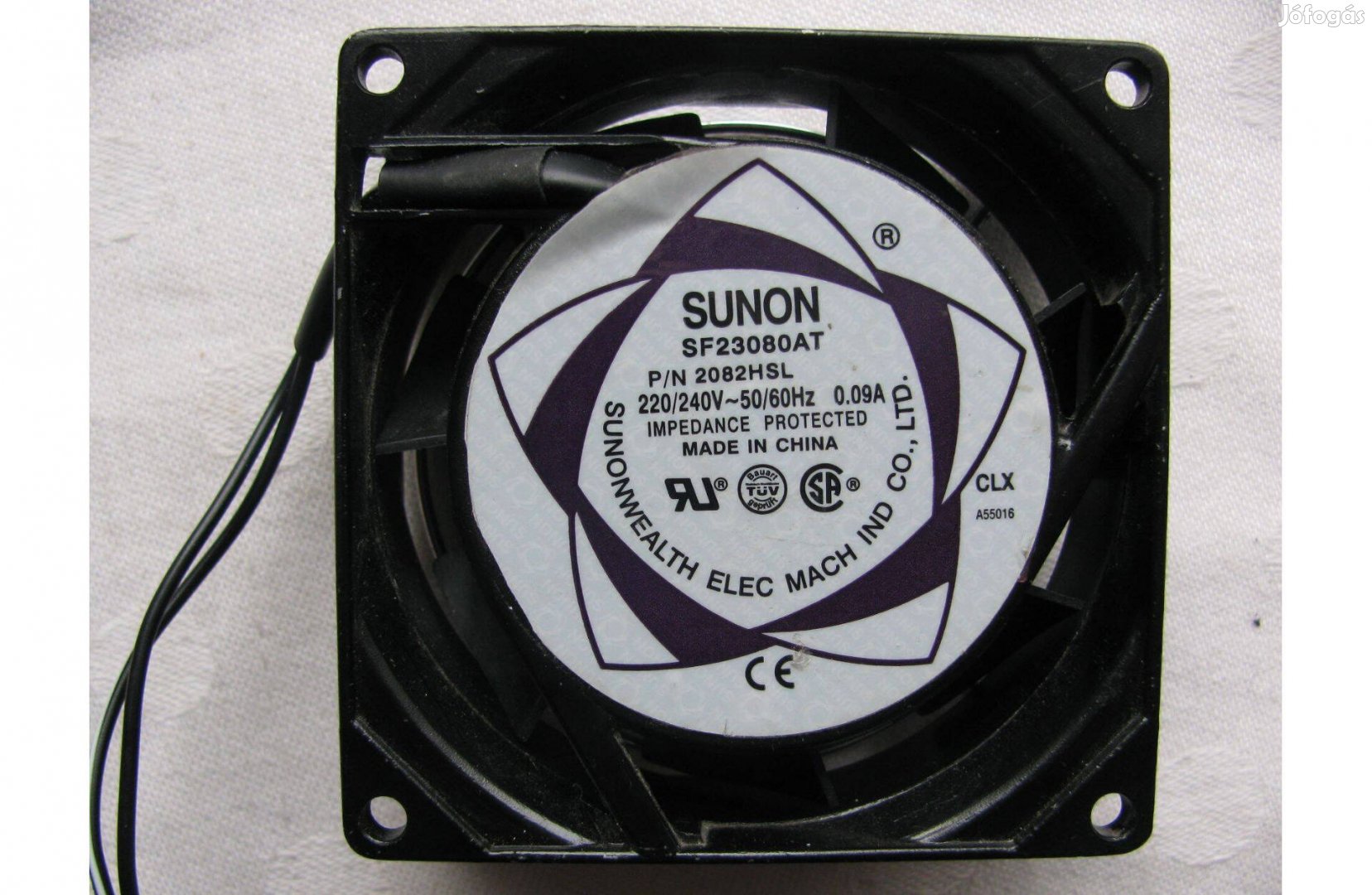 Ventilátor 80 x 80 x 25 mm