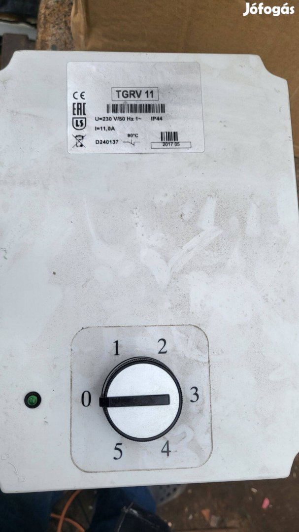 Ventilátor fordulatszabályzó eladó
