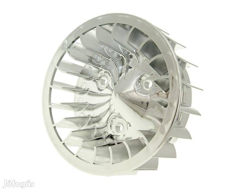 Ventilátor kerék króm - Minarelli fekvőhengeres, Keeway, CPI, 1E40QMB