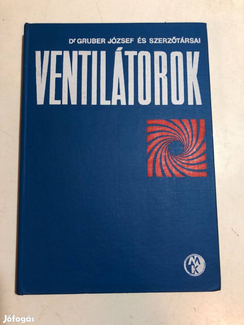 Ventilátorok - Dr. Gruber József könyv