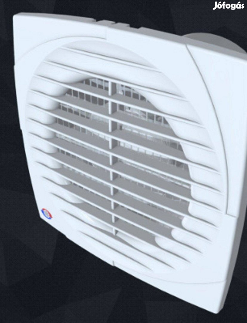 Vents 100 D T fali axiális elszívó ventilátor időzítővel