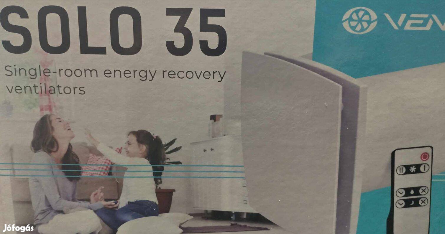 Vents Solo RA1-35-9 R V.2 Vents Hővisszanyerős légkezelő