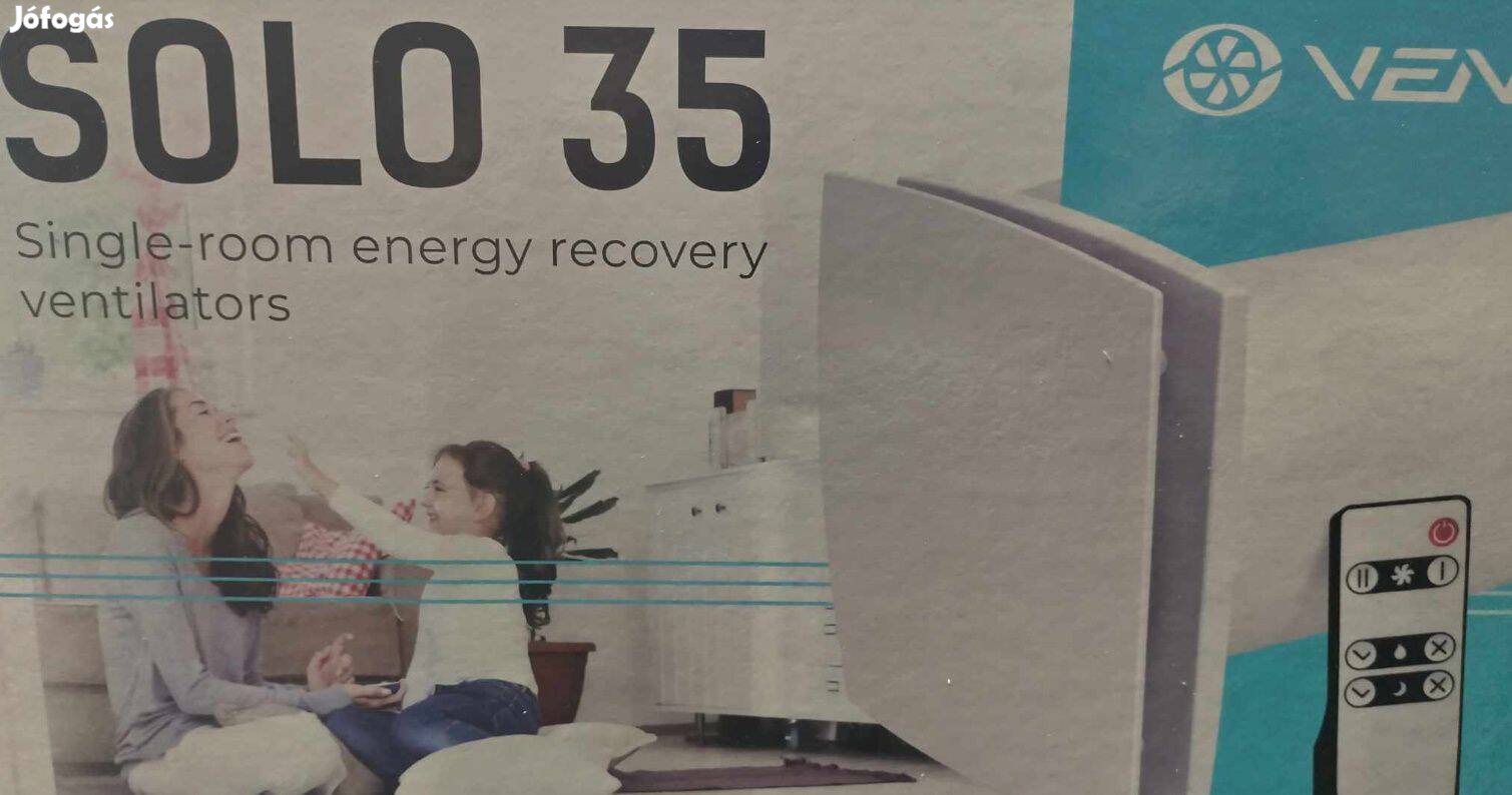 Vents Twin Fresh Solo RA1-50-9 R V.2 Hővisszanyerős
