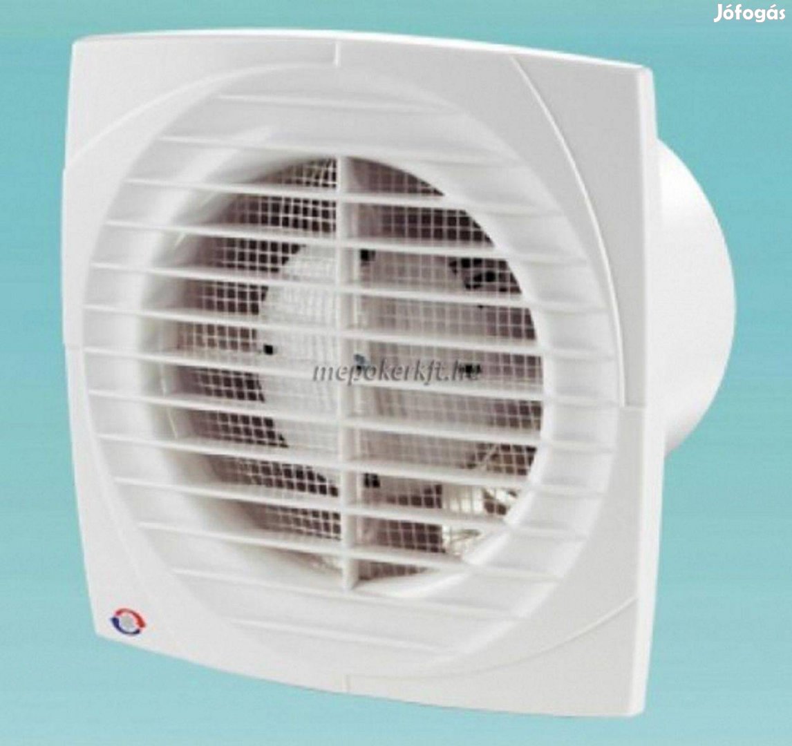 Vents ventilátor időzítővel és páraérzékelővel 125 D TH