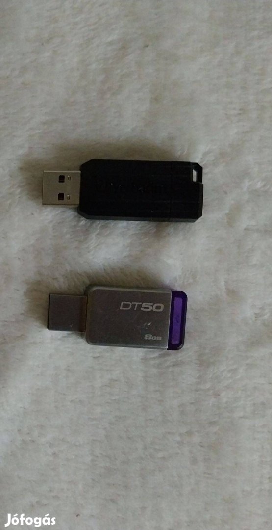 Verbatim 16 Gb és Kingston 8 GB pendrive egyben eladó