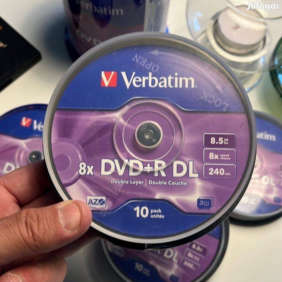 Verbatim 8xdvd + R DL, 8,5 GB Double Layer 10 pack lemez