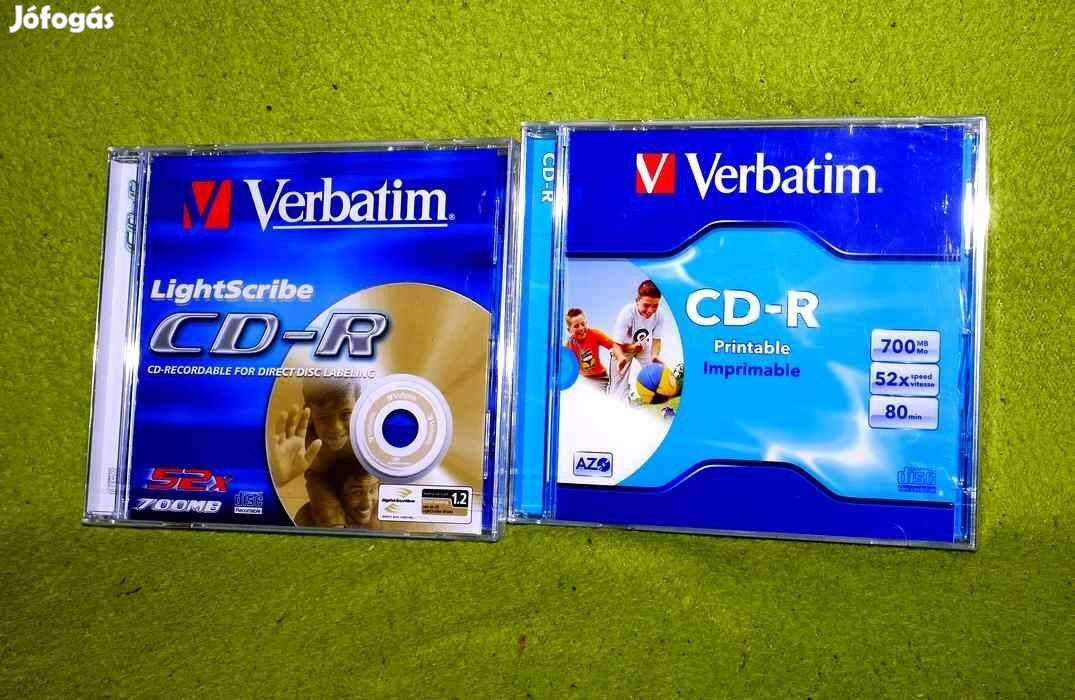 Verbatim CD-R 2db lemez új együtt