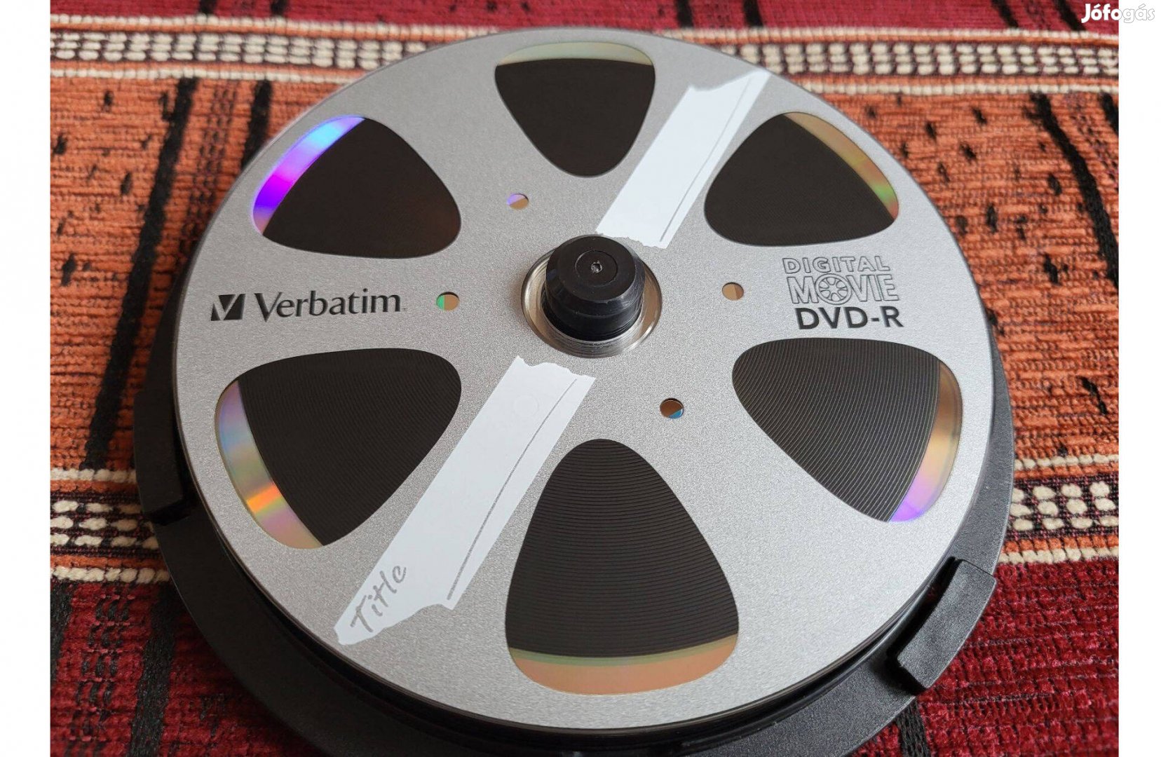 Verbatim DVD DVD-R AZO 4,7GB 1×-8× (Digitalmovie-tm) írható lemez 10db