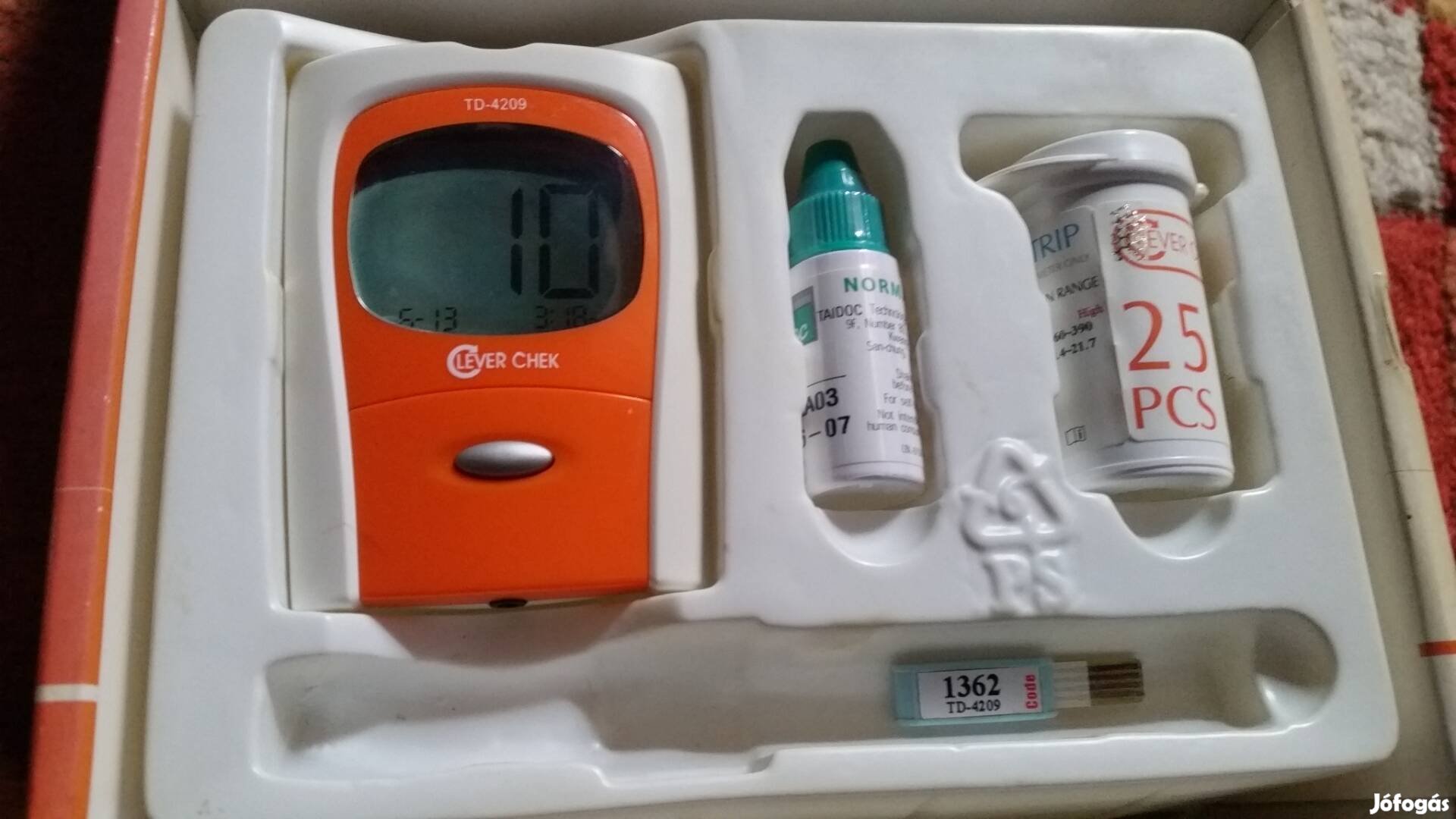Vércukormérő készülék 