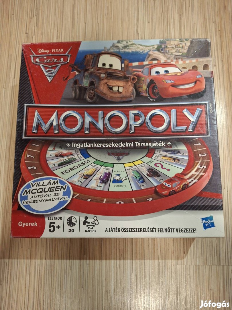 Verdák 2 Monopoly Társasjáték