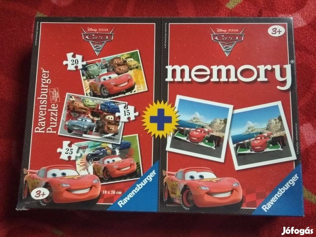 Verdás memory + 3 az 1ben puzzle játék