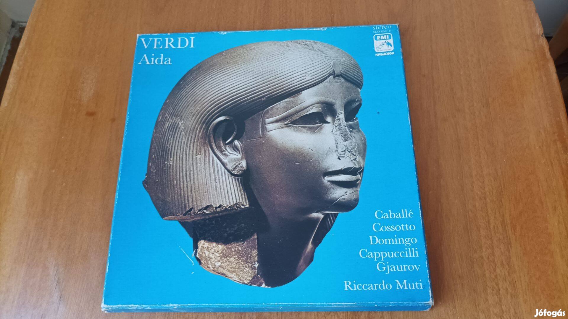 Verdi: Aida nagyon jó állapotú LP