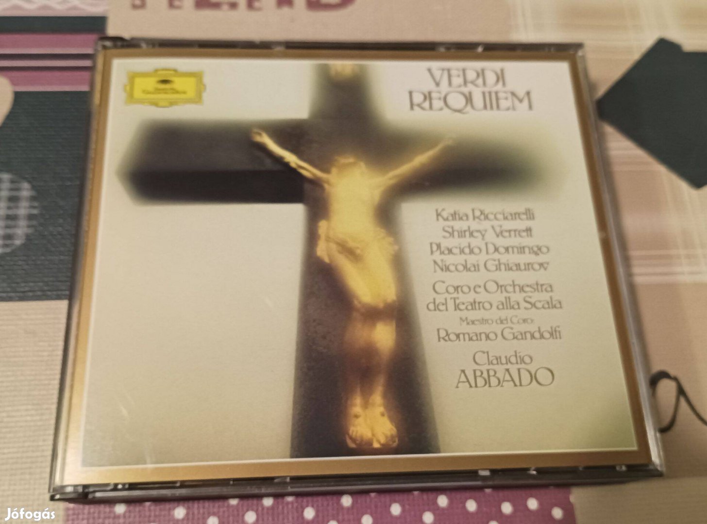 Verdi: Requiem (Placido Domingo, Claudio Abbado) 1980 Polydor dupla CD