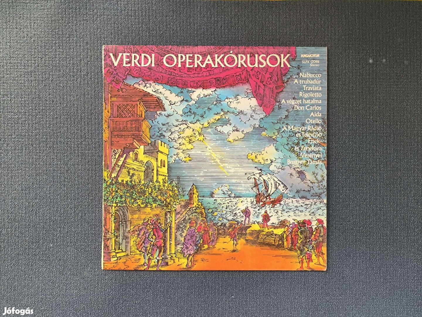 Verdi bakelit lemez