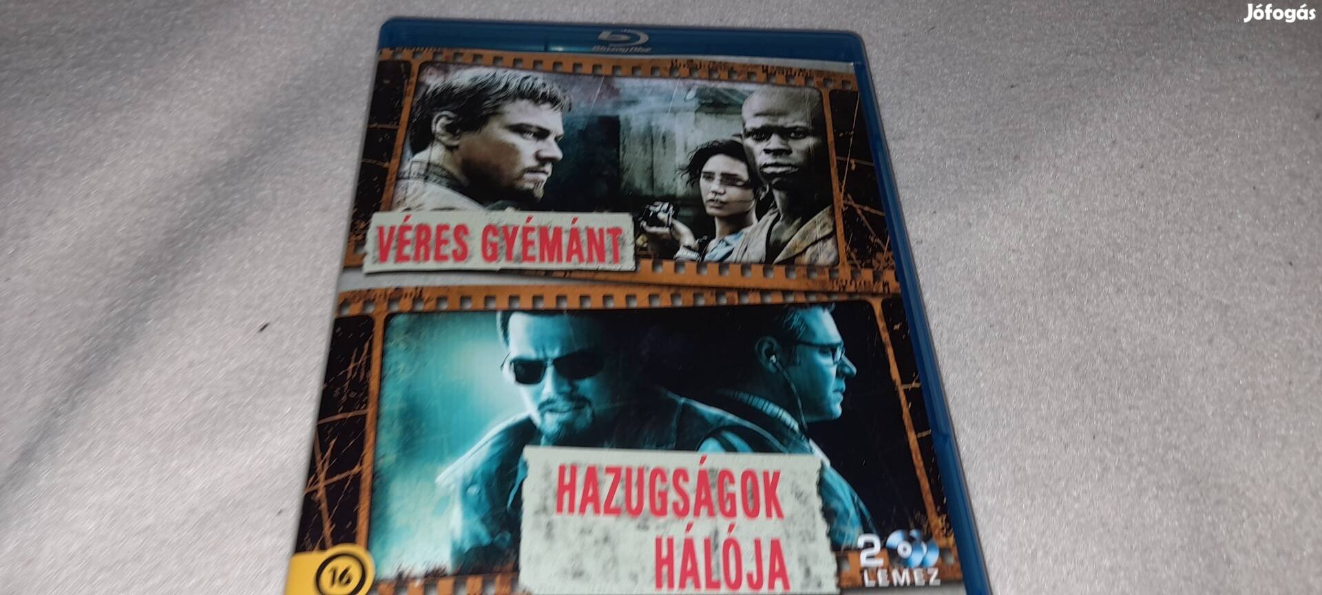Véres Gyémánt / Hazugságok Hálója  Magyar Szinkronos Blu-ray 
