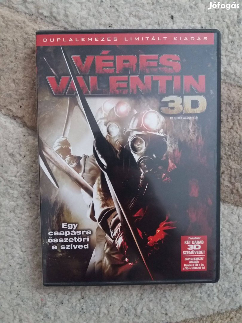 Véres Valentin 3D (2009) - Limitált kiadás (2 DVD, 2D és 3D változat)