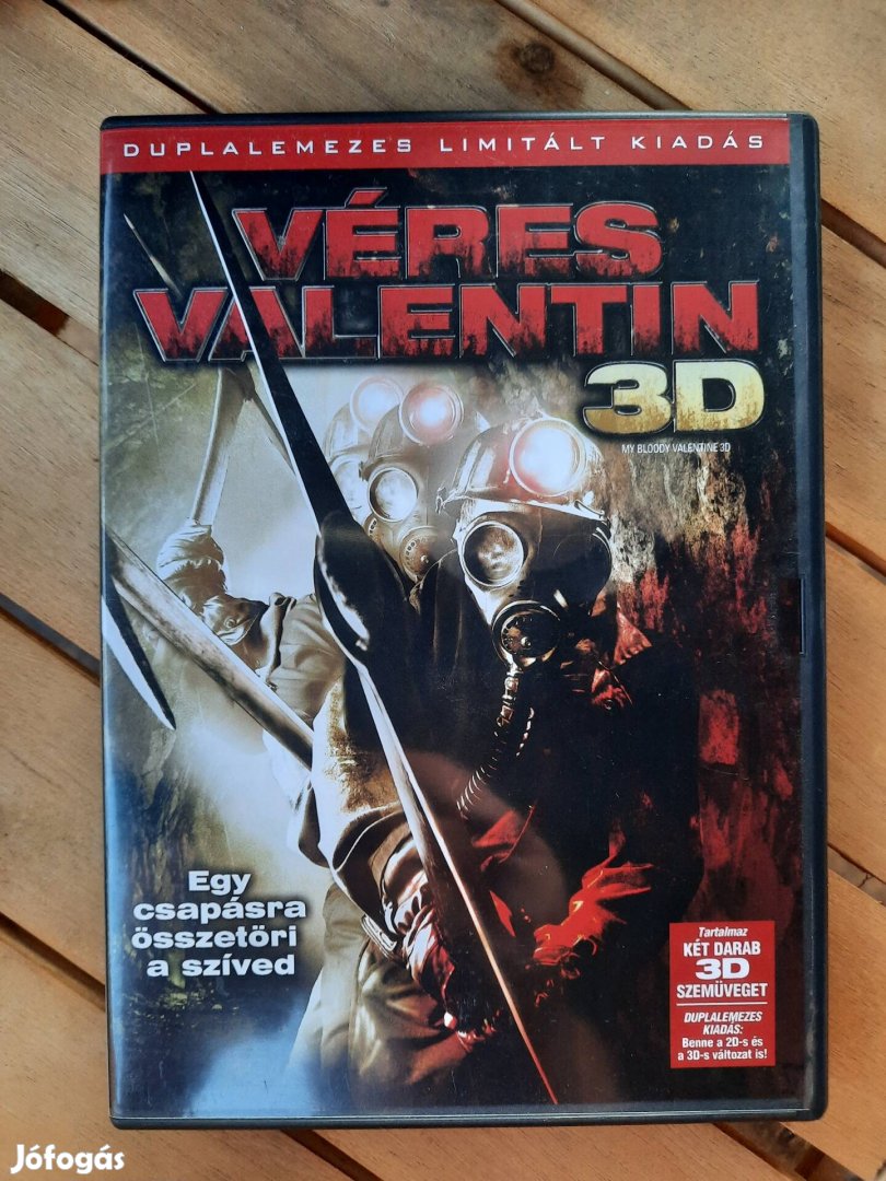 Véres Valentin 3D dupla dvd