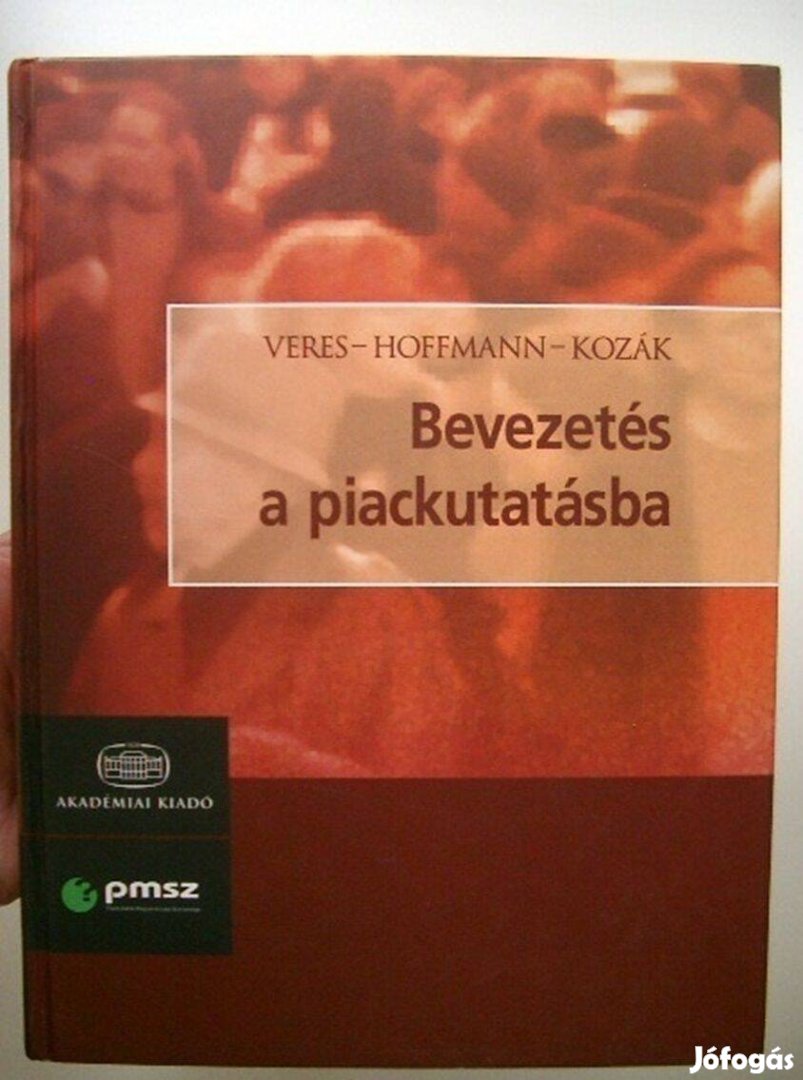 Veres- Hoffmann-Kozák Bevezetés a piackutatásba c. könyv / tankönyv