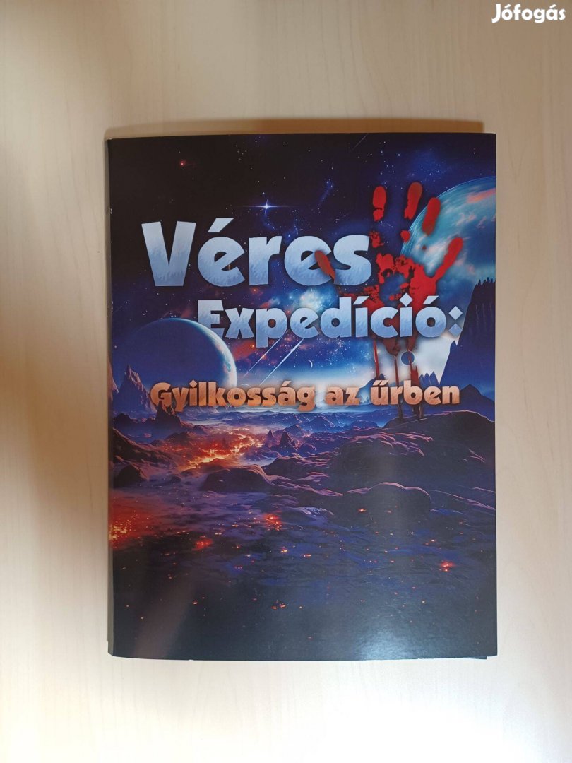 Véres expedíció Gyilkosság az űrben szabadulószoba társasjáték