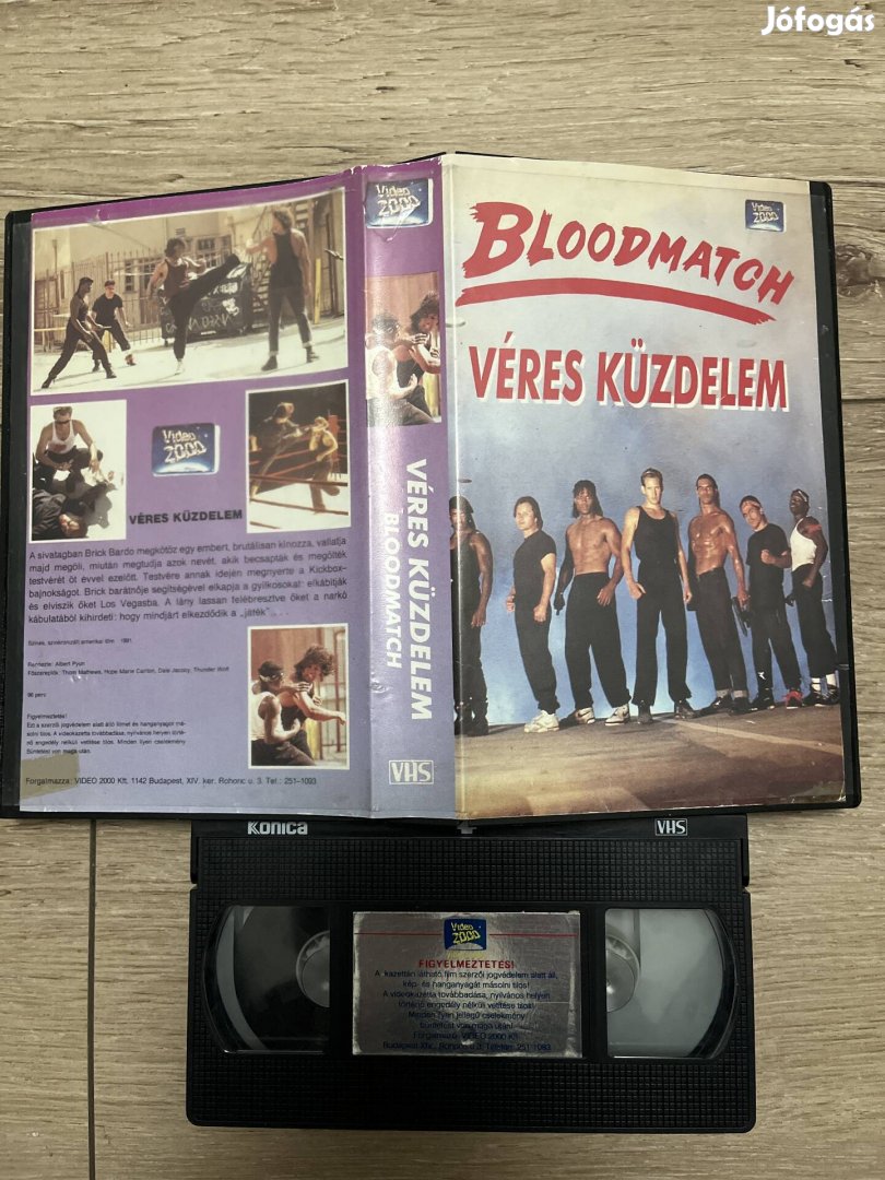 Véres küzdelem vhs 