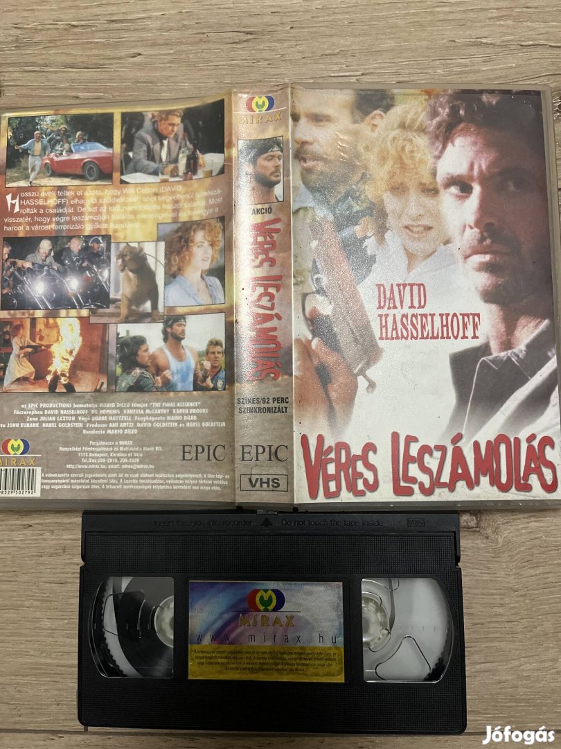 Véres leszámolás vhs 