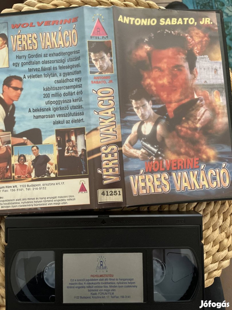 Véres vakáció vhs