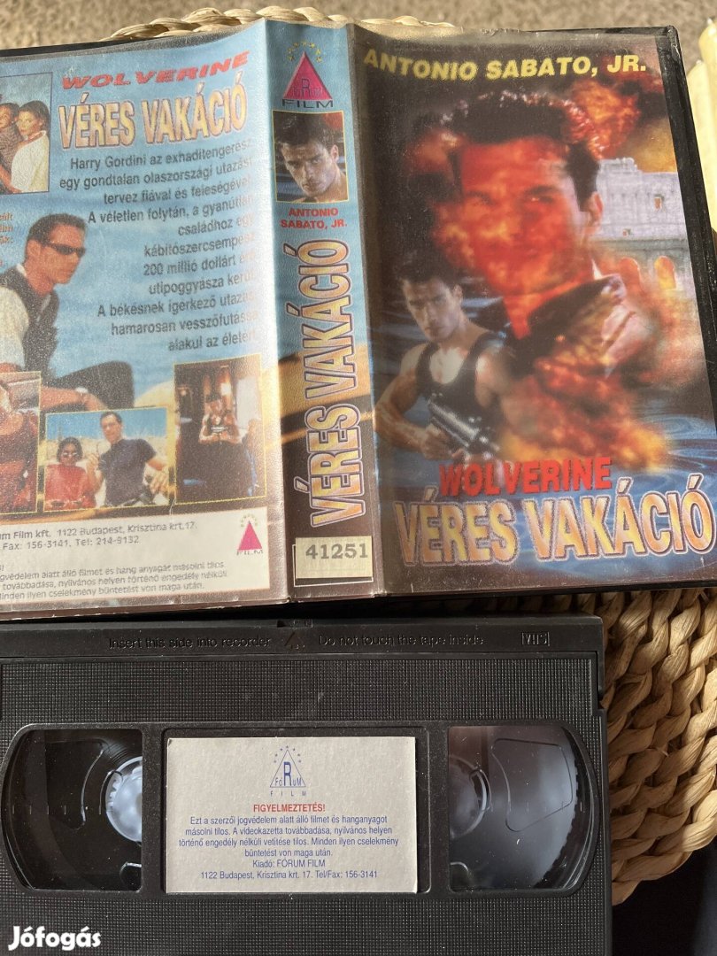 Véres vakáció vhs