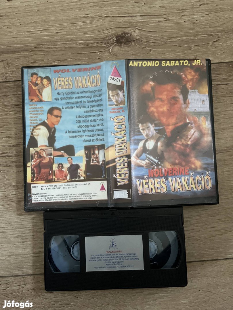 Véres vakáció vhs 