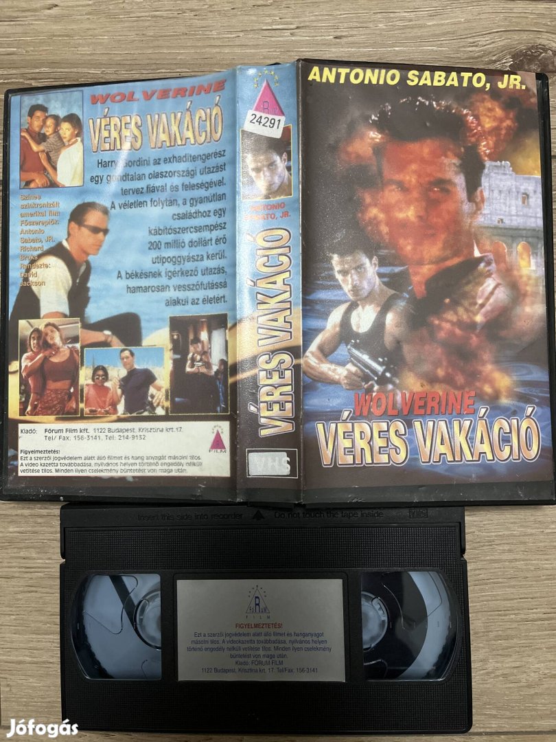 Véres vakáció vhs 