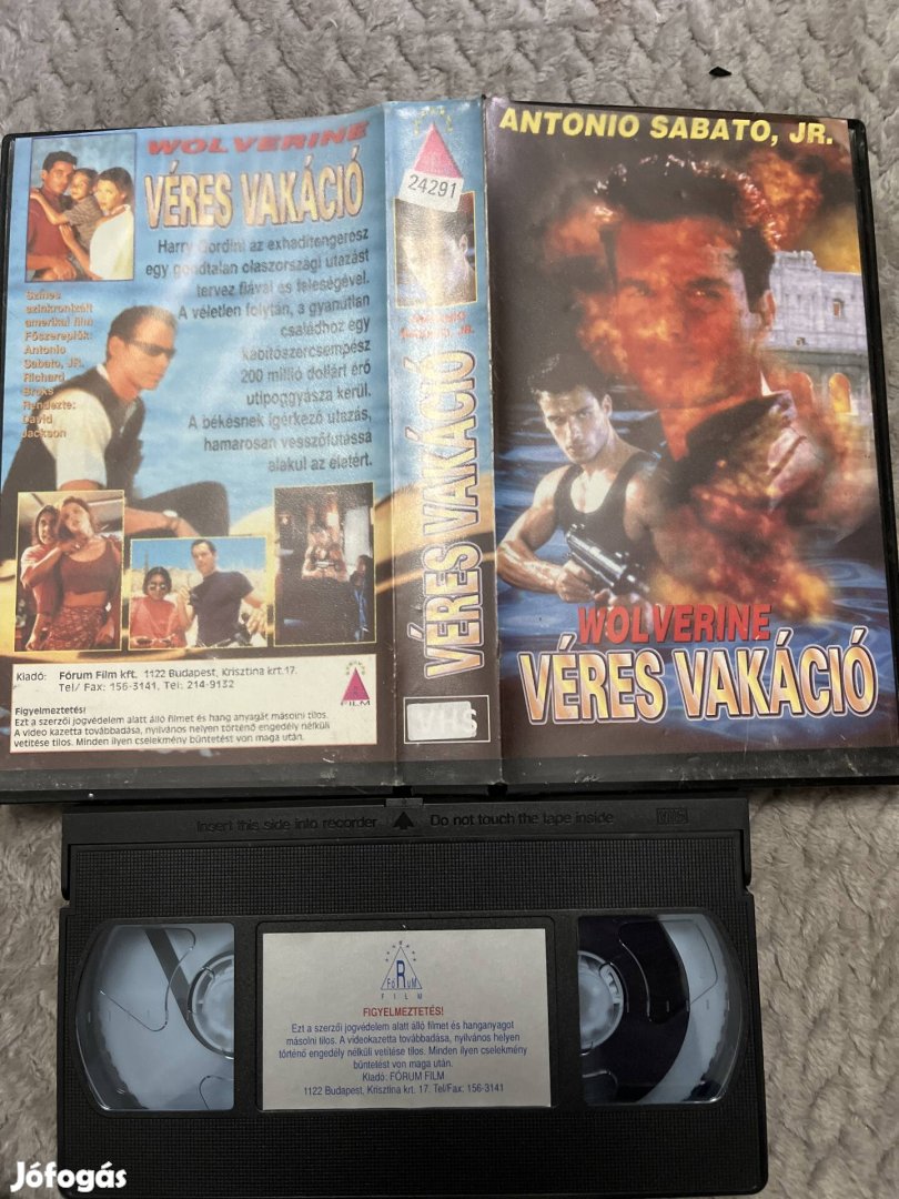 Véres vakáció vhs kistok akció