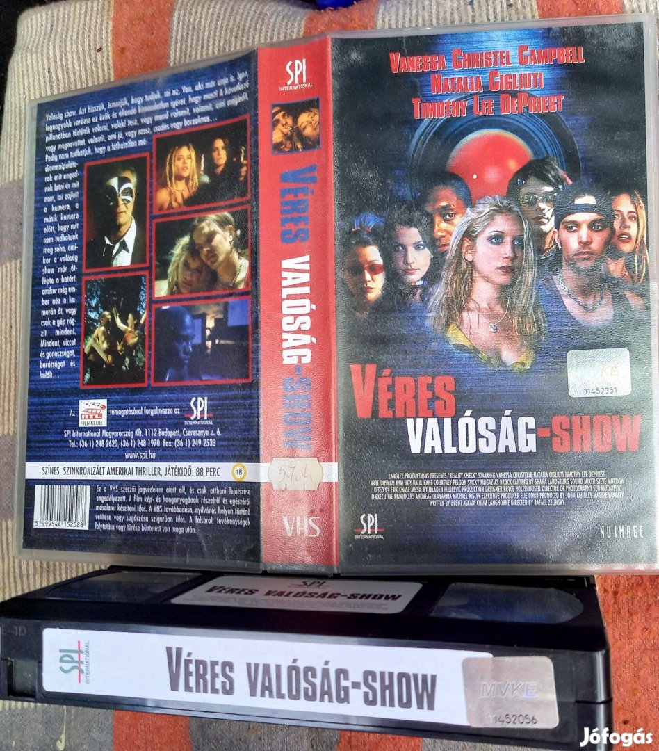 Véres valóság show - horror vhs