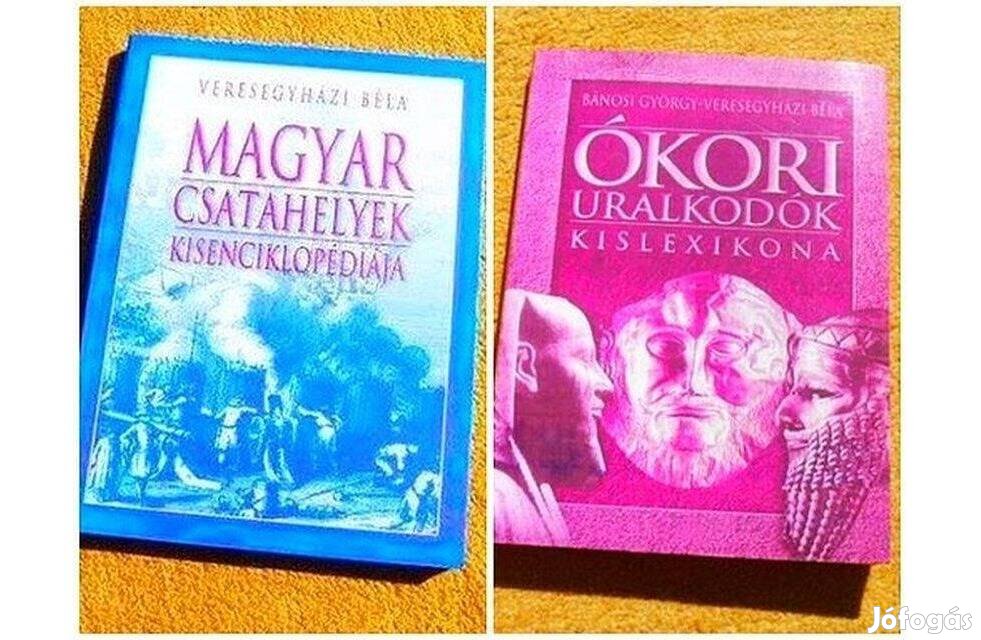 Veresegyházi Béla - Magyar csatahelyek - Ókori uralkodók - Új könyvek