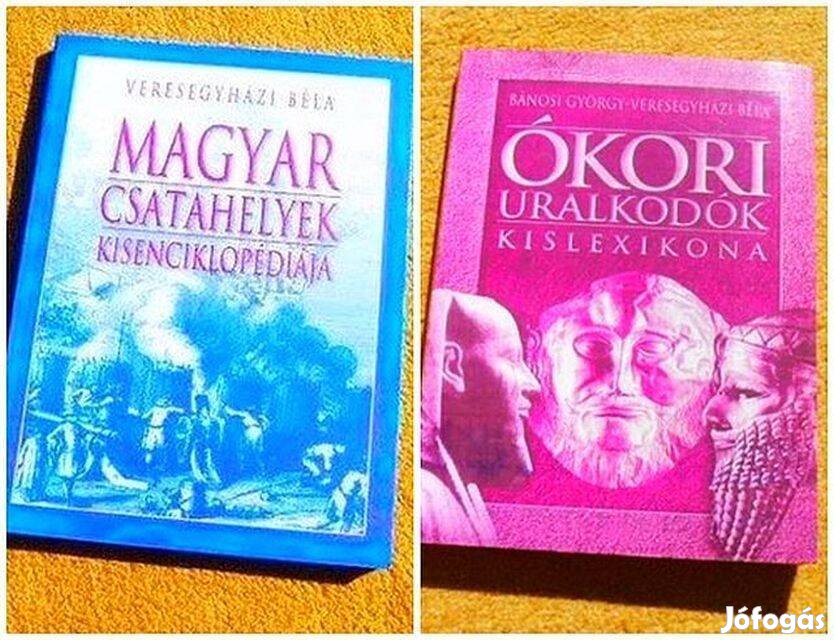 Veresegyházi Béla - Magyar csatahelyek - Ókori uralkodók - Új könyvek