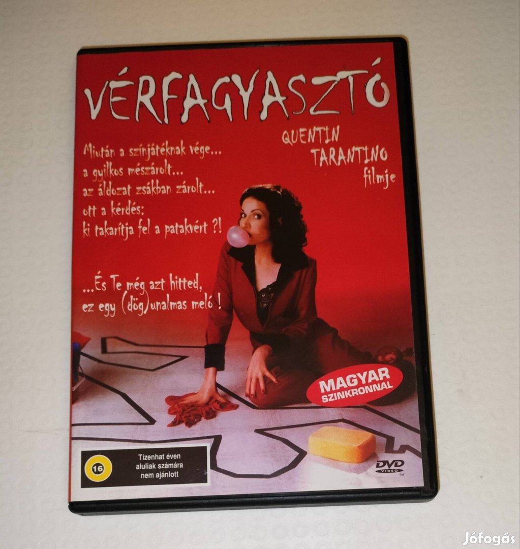 Vérfagyasztó dvd Quentin Tarantino filmje 