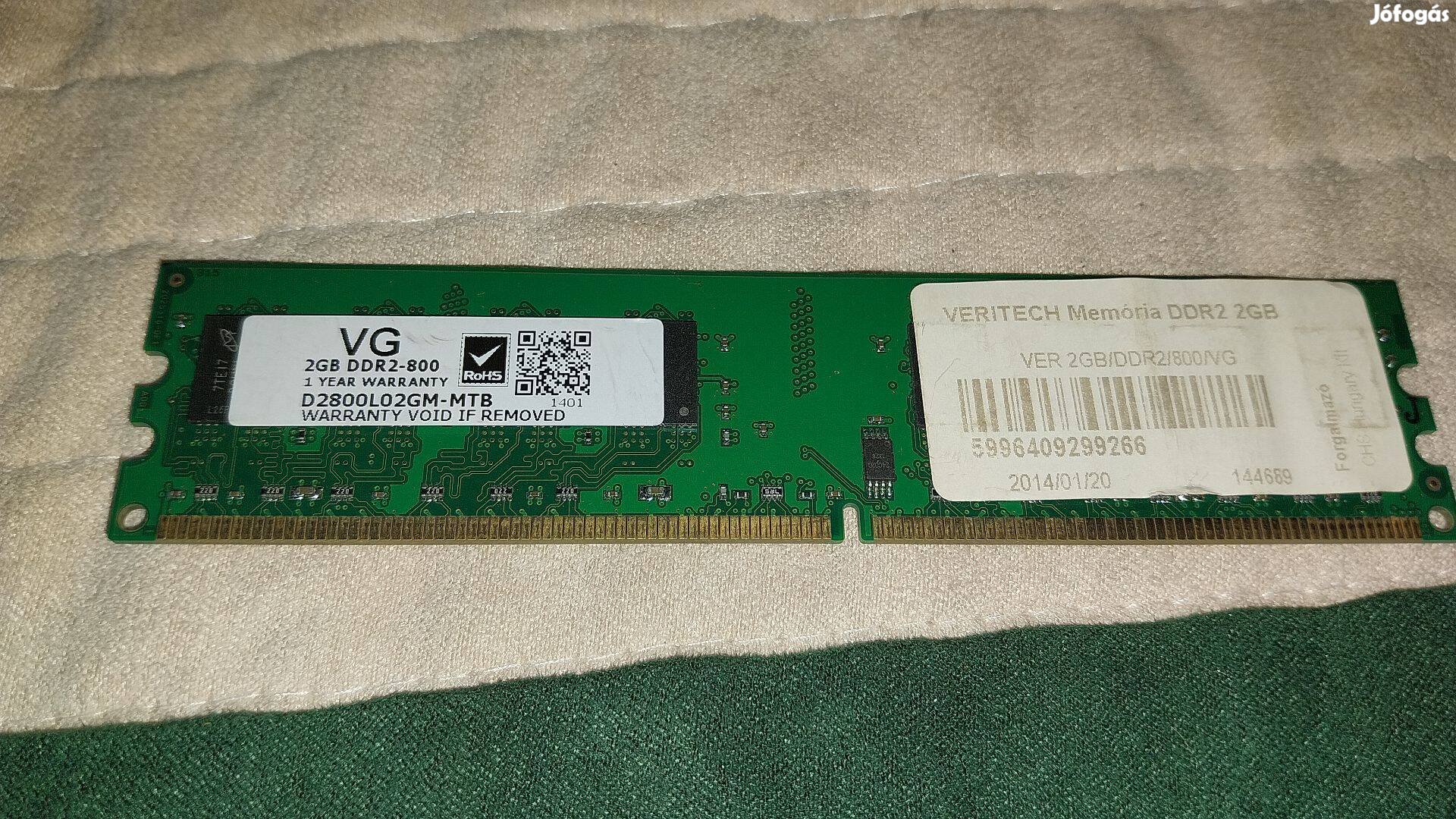 Veritech 2GB DDR2-800 RAM