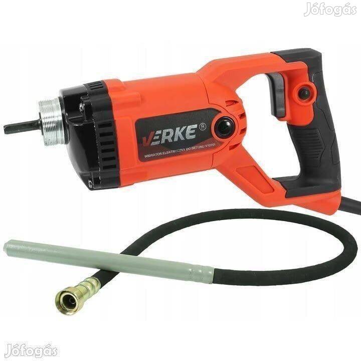 Verke 1200 W elektromos betonvibrátor (V10151) eladó
