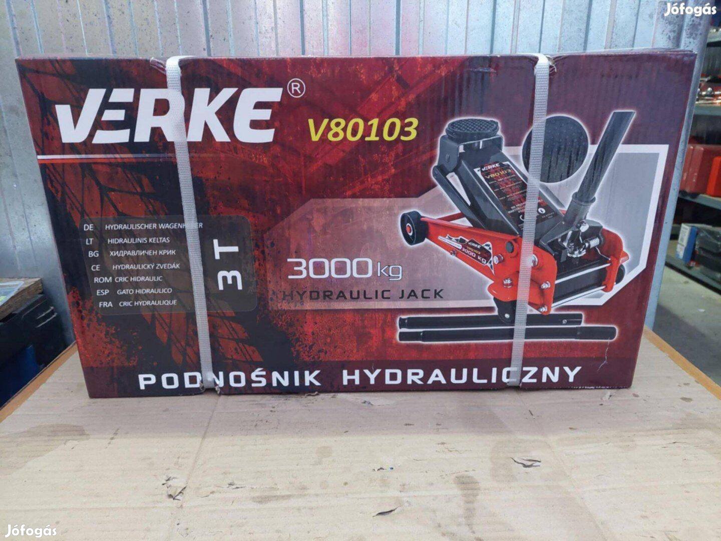 Verke 3 T-s autóemelő eladó
