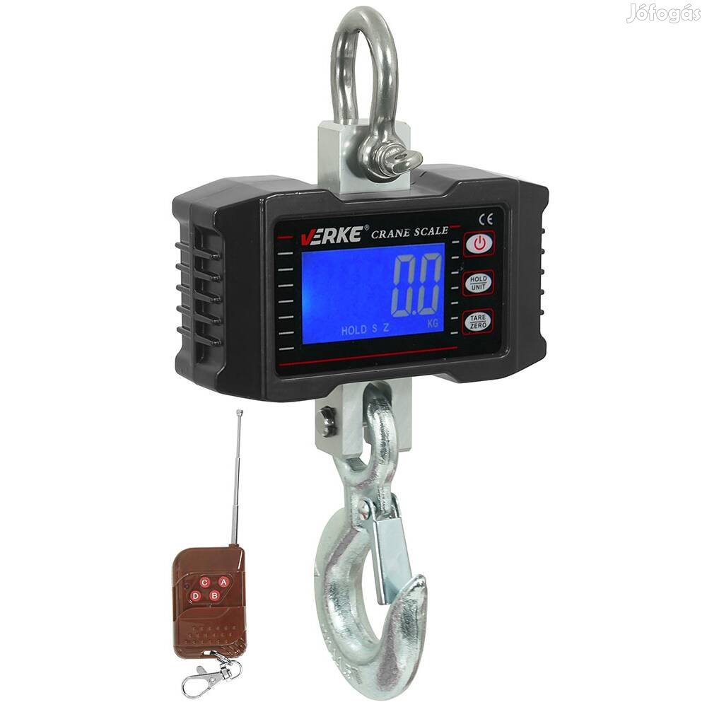Verke digitális mérleg darumérleg 1000 kg V06125