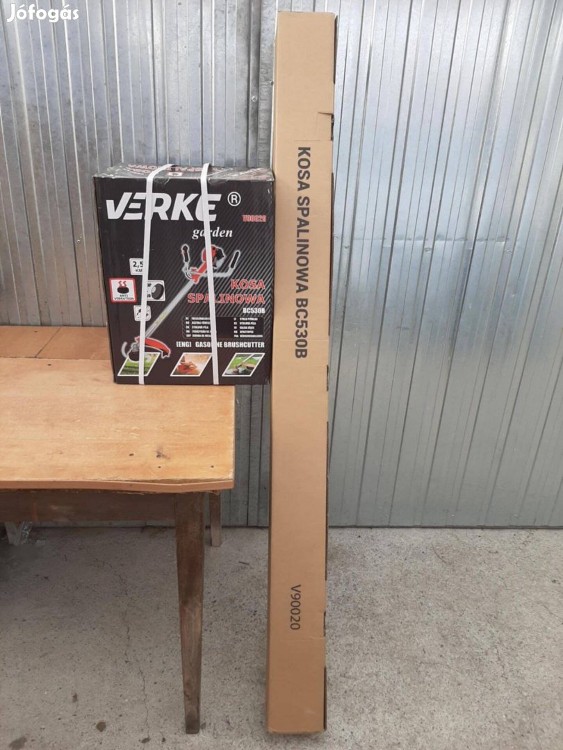Verke fűkasza tartozékokkal eladó
