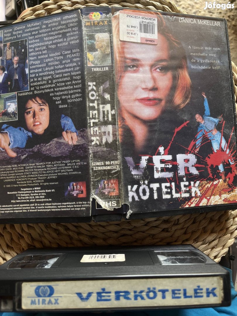 Vérkötelék vhs kazetta