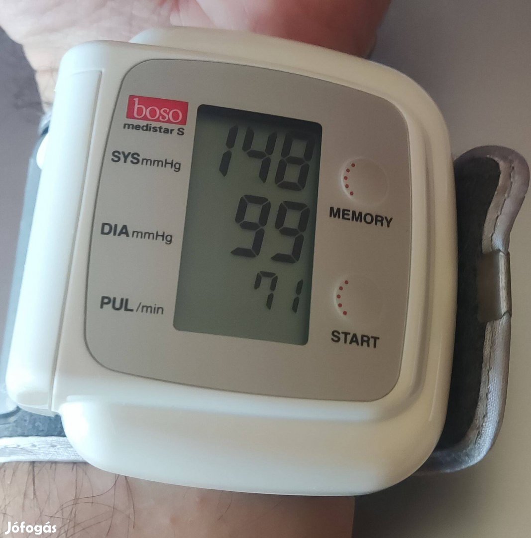Vérnyomásmérő csuklóra